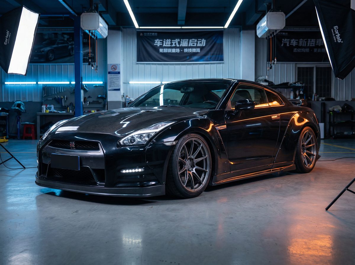 黄色仓库AI改装视频