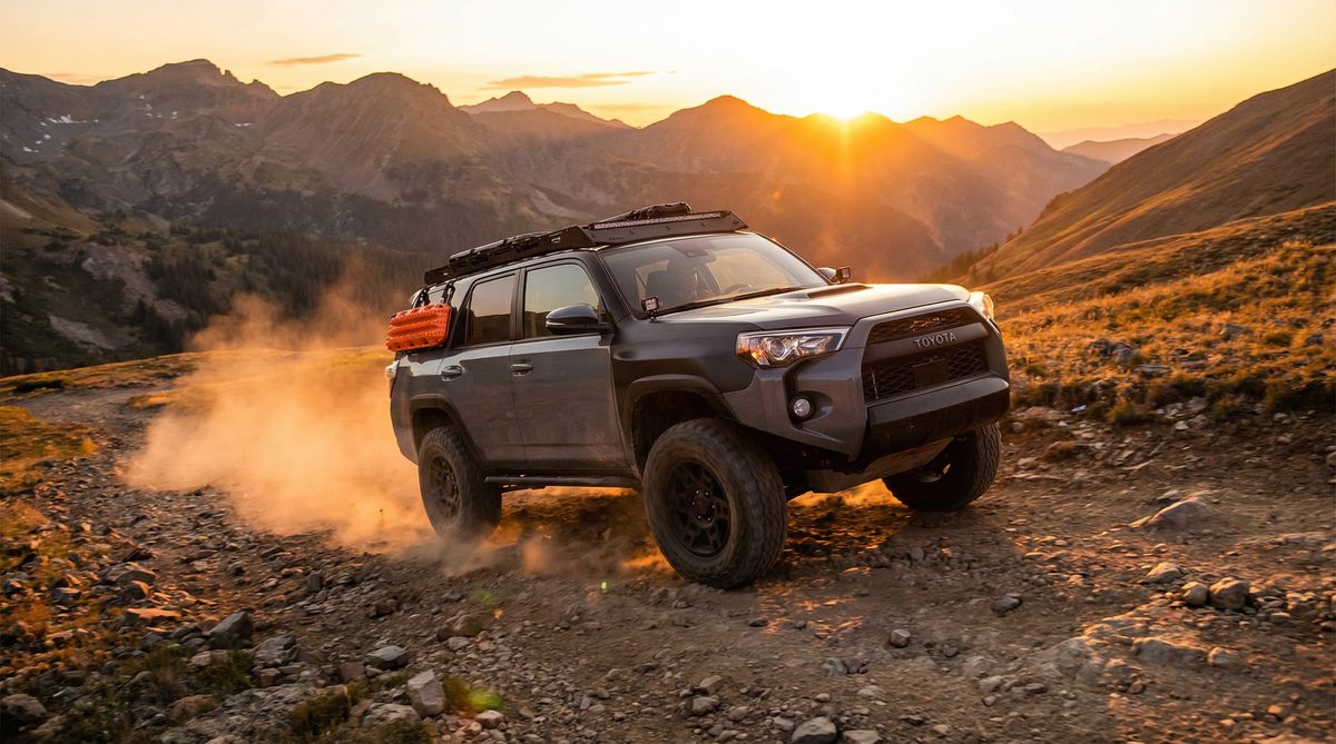 黄色仓库越野车改装视频